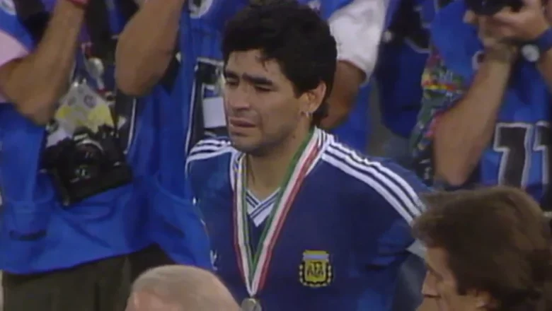 Maradona faller til Tyskland: nr. 65 |  Mest minneverdige øyeblikk i verdensmesterskapets historie