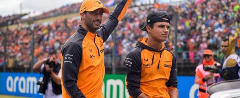 Lando Norris snakker om Daniel Ricciardo-rift