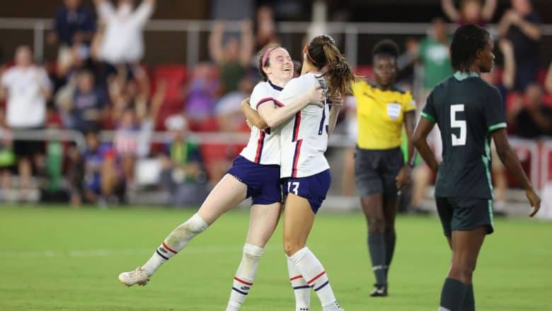 Rose Lavelle leder USWNTs flytende angrep i seier til tross for at hun så Nigeria få en imponerende avslutningsrekke