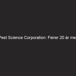 Pest Science Corporation: Feirer 20 år med utmerket vitenskapsbasert tjeneste