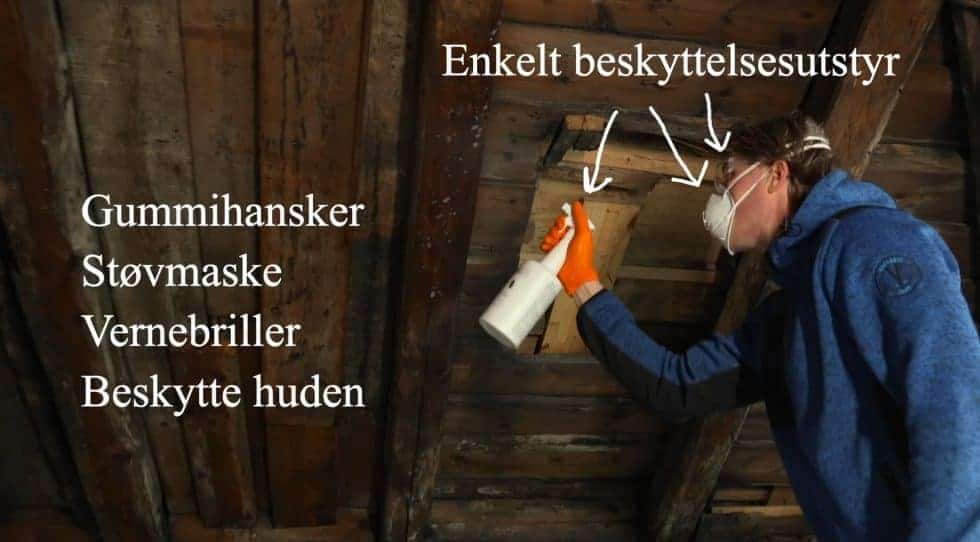 Det er enkelt å bruke Woodtox