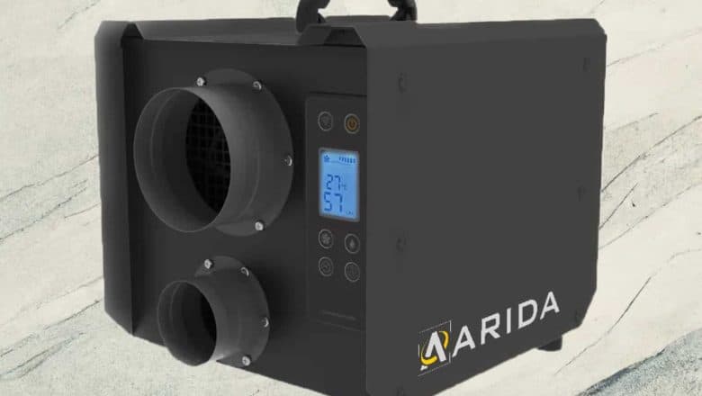 Luftavfukter for kjeller: Arida S19 Pro WiFi som både fjerner fuktigheten og har smart strømbesparende funksjon